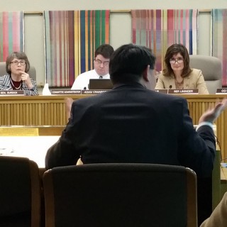 Rob Patridge of OLCC testifies to the Measure 91 committee