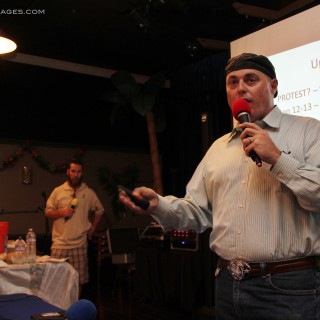 Executive Director Russ Belville speaking at Portland NORML Membership Meeting
