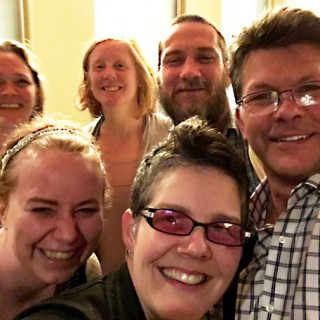 Pictured: Leia Flynn, Rachel Kurtz, Scott Gordon, Randy Quast, & front - Trista Okel, and Lindsey Rinehart!