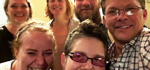 Pictured: Leia Flynn, Rachel Kurtz, Scott Gordon, Randy Quast, & front - Trista Okel, and Lindsey Rinehart!