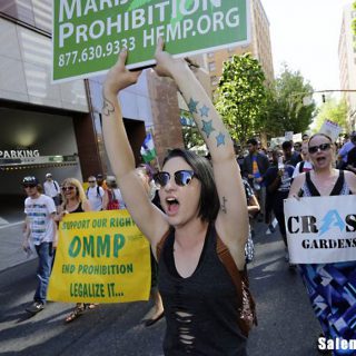 Global cannabis March, Portland!